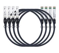 HiFiber 4x da 2m - Cavo Twinax DAC 10G SFP+ Direct Attach in Rame | Passivo 10GBASE-CU,Compatibile con Cisco,Ubiquiti UniFi,Netgear,TP-Link Adatto per Switch,Schede di Rete,Server e NAS