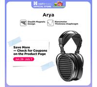 HIFIMAN Arya - Cuffie con chiusura magnetica e apertura posteriore, WiFi, per audiofili, casa e studio