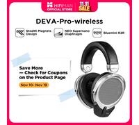 HIFIMAN Deva-Pro Cuffie magnetiche planari aperte sul retro over-ear full-size con magnete stealth e ricevitore Bluetooth BlueMini R2R