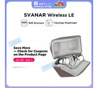 HIFIMAN SVANAR Auricolari Hi-Fi intrauricolari Bluetooth wireless LE con cancellazione del rumore con Hymalaya DAC, driver a membrana topologica, IPX5