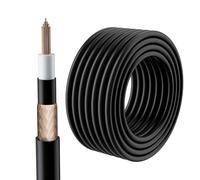 HiFind Cavo patch per chitarra e strumenti, 1,5 m, schermato OFC a conduttore singolo, non bilanciato, non finito, per amplificatore mono e basso, per fai da te, pedaliera, studio teatrale, audio