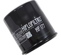 HIFLO HF177 OIL FILTER SPIN-ON PAPER GLOSSY BLACK BUELL XB12X ULYSSES 2008