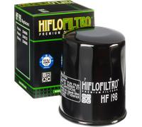 HIFLO HF198 OIL FILTER SPIN-ON PAPER GLOSSY BLACK VICTORY KINGPIN 100 TOUR 2009