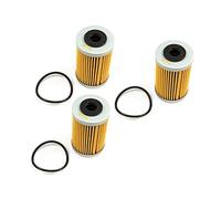 Hiflo HF655 - Set di 3 filtri dell'olio per Husaberg Husqvarna KTM