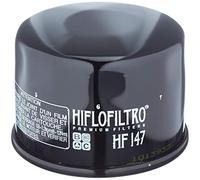 Hiflofiltro Filtro olio HF147 per Yamaha Nero