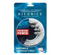 Hifonics Auto Car Premium Cavo Rca Amplificatore Bassi Box 5m HFP5-RCA