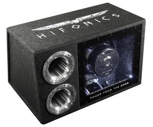 HIFONICS Cassa Subwoofer A Banda Singola Piccola Bassbox Auto ATL-12BPS