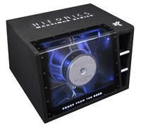 HIFONICS Cassa Subwoofer A Banda Singola Piccola Bassbox Auto MXZ12BP