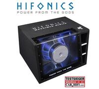 HIFONICS MXZ12BP Subwoofer 12" Single Bandpass Box 30 cm con Plexiglas 2000 Watt