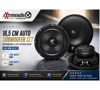 Hifonics Vulcan VX-6.2W woofer midrange 16,5 cm 1 paio di altoparlanti 200 Watt