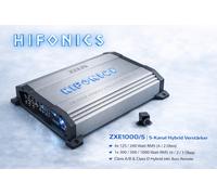 Hifonics ZXE1000/5 B & D Amplificatore ibrido a 5 canali con telecom...