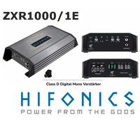 HiFonics ZXR1000/1E - Amplificatore digitale compatto a 1 canale classe D Premium con 1000 Watt RMS | della serie Zeus Expansion