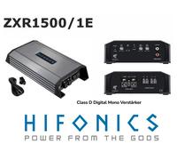 Hifonics Zxr1500/1e Class D Digital Mono 1-Kanal Amplificatore 1500 Watt RMS