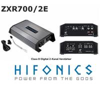Hifonics ZXR700/2E Amplificatore digitale a 2 canali 700 Watt/RMS con telecom...