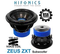 HIFONICS ZXT 12D2 ZEUS ESTREMO SUBWOOFER 30 Cm (12") 6000 Watt ZEUS ZXT ESTREMO