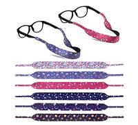 Hifot Bambini Cordino per Occhiali 6 Pezzi, Neoprene Laccio Occhiali Galleggiante Cinturino Catena Occhiali Sole Catenine e Cordini per Sport Nuoto