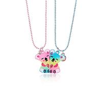 Hifot Bff Collana dell Amicizia per 2 Bimba Ragazza, Catena Collana Donna Argento, Colorato Collana Con Ciondolo Koala per Regalo Donna Laurea Compleanno Regali Amica