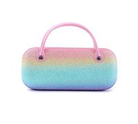 Hifot Shinning Unicorno Custodia Occhiali Rigida Bambini, Unicorn Astuccio Occhiali da Sole per Ragazza