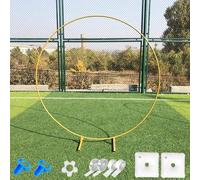 HIFRQVVC Arco Nuziale, Kit Arco for Palloncini Rotondi in Metallo Oro Bianco 1-2,5 m (3,2-8,2 Piedi)(Gold,2m - 6.5ft)