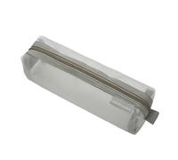 HIFRQVVC Astuccio per matite capiente, Astuccio da 4 pezzi in rete trasparente 20 cm x 6 multicolore(Matcha Green (4))