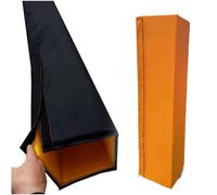 HIFRQVVC Copertura Protettiva per Pali da Basket, Crash Pad Imbottito for palo Quadrato da 4 Piedi Multicolore, Dimensioni Multiple, Basket for Interni ed Esterni(Black,11"x11"(28x28cm))