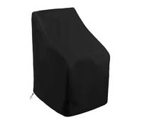 HIFRQVVC Coperture per mobili da esterno, Coprisedia impilabile da giardino, custodia protettiva for mobili esterno di 3 misure(75x75x120-89CM)