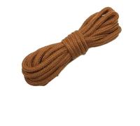 HIFRQVVC Cordoncino regolabile per pantaloni, Cordoncino di ricambio in corda cotone, lunghezza 1 metro, diametro 6 millimetri, multicolore(Coffee)