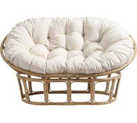 HIFRQVVC Cuscini di ricambio per poltrona Egg Chair, Cuscino for amaca da altalena for sedia sospesa giardino impermeabile for esterni, dimensioni multiple(110 * 110cm)