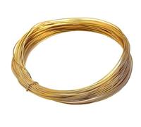 HIFRQVVC Fili di Alluminio per fioristi Fili per Gioielli, Filo di Alluminio 0,6-1,2 mm Multicolore Rotolo da 10 Metri for la creazione Gioielli Fai Te(9,0.6mm)