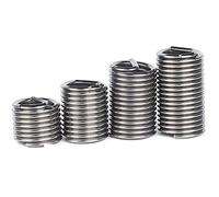 HIFRQVVC Inserto di Riparazione Filettatura, Inserti for Riparazione filettature in Filo di Acciaio Inossidabile M1.6-M12(2.5D,M3X0.5(50pcs))