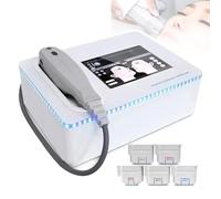 HIFU Skin Tightening Machine with 5 Cartridges Intensity Oriented Ultrasonic Hifu Facial Treatment Against Ageing for Face and Body, Skin Rejuvenation and Slim Body