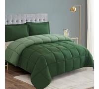 HIG Set di 3 copripiumini da 260 x 220 cm, con certificazione Oeko-TEX, design cucito a forma di scatola, in alternativa, morbido e soffice
