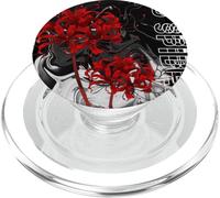 Higanbana o giglio ragno in stile estetico vintage Giappone PopSockets PopGrip per MagSafe