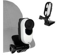 Higatful Cappello da baseball Clip per Insta360 GO 3/GO 3s, Regolabile Baseball Cap Staffa di Montaggio per Insta 360 Go 3s Magnetico Quick Release Cappello Clip Accessori