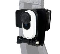 Higatful Clip per zaino per Insta 360 GO 3S, rotazione a 360 gradi Zaino Strap Mount Quick Clip per zaino Compatibile con Insta360 GO 3s Spalla e Cappello Supporto a sgancio rapido Morsetto Body Cam