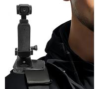Higatful Supporto a clip rapido per zaino compatibile con DJI Osmo Pocket 3, Pocket 3 fotocamera spalla e cappello a sgancio rapido morsetto corpo cam Holder