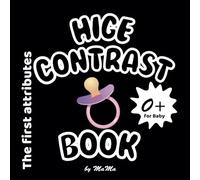 Hige Contrast book for babies: The first attributes from 0 months: Contrast book for newborns; Black and white book for girls and boys; Sensory education for toddlers