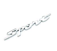HIGGER 1 Pz 3D Metallo Sport Car Side Fender Posteriore Tronco Emblema Distintivo Adesivo Decalcomanie per Jeep Dodge Mercedes BMW Mustang Volvo Chevrolet Nissan Audi VW Ford Honda Toyota Jaguar