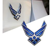HIGGER 1Pcs 3D Metal US Air Force Logo Distintivo dell'emblema Car Sticker Car Styling