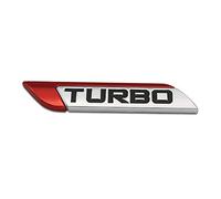 HIGGER 3D Metal Turbo Turbocharged Car Sticker Logo Emblem Badge Sticker Decalcomanie Car Styling