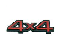 HIGGER Distintivo dell'emblema dell'autoadesivo dell'automobile del Quattro-azionamento del Metallo 4X4 3D per l'automobile