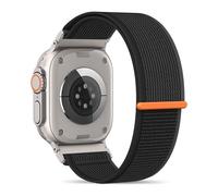 Higgs Cinturini Trail Loop Nylon Compatibile con Cinturino Apple Watch 44mm Ultra/Ultra 2 49mm 42mm 45mm 46mm, Regolabile Nylon Sportivo per iWatch Serie 10 9 SE/2 8 7 6 5 4 3 2 1 Uomo