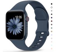 Higgs Cinturino Sportivo in Silicone Morbido Compatibile con Apple Watch 38/40/41/42/44/45/46/49mm-Cinturini Compatibile con Serie Ultra 2/10 /9/8 /7/6 /5/4 /3/2 /1 /SE (SE 2) - Uomo e Donna