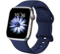 Higgs Cinturino Sportivo in Silicone Morbido Compatibile con Apple Watch 38/40/41/42/44/45/46/49mm-Cinturini Compatibile con Serie Ultra 2/10 /9/8 /7/6 /5/4 /3/2 /1 /SE (SE 2) - Uomo e Donna