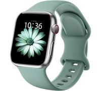 Higgs Cinturino Sportivo in Silicone Morbido Compatibile con Apple Watch 38/40/41/42/44/45/46/49mm-Cinturini Compatibile con Serie Ultra 2/10 /9/8 /7/6 /5/4 /3/2 /1 /SE (SE 2) - Uomo e Donna