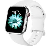 Higgs Cinturino Sportivo in Silicone Morbido Compatibile con Apple Watch 38/40/41/42/44/45/46/49mm-Cinturini Compatibile con Serie Ultra 2/10 /9/8 /7/6 /5/4 /3/2 /1 /SE (SE 2) - Uomo e Donna