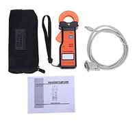High Accuracy Leakage Current Clamp Meter AC DC Clamp Meter Measuring Tools 140A for Car Maintenance and Electrical Testing Durable Plastic 4 Digit LCD Display