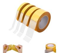 High Adhesive Strength Mesh Double-Sided Duct Tape, Super Sticky Resistente Clear Tape, Double Sided Tape Heavy Duty, Doubles Sided Duct Tape, for Home Office Schools (1.96 * 32.8ft)