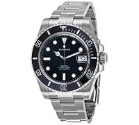 High-Beat 28800 bph Ocean Star 200M Resistenza all'acqua 316L Acciaio inossidabile Lunetta Ceramica Automatico Meccanico Diver Orologio da uomo SW116610LN, Argento, Bracciale