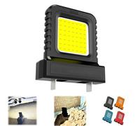 High Brightness Cordless LED Floodlight -Universal Power Tool Battery Compatible, 2000 Lumens, IP67 Waterproof Work Light for Job Sites, Garages & Outdoor Use (Blue,1pcs)